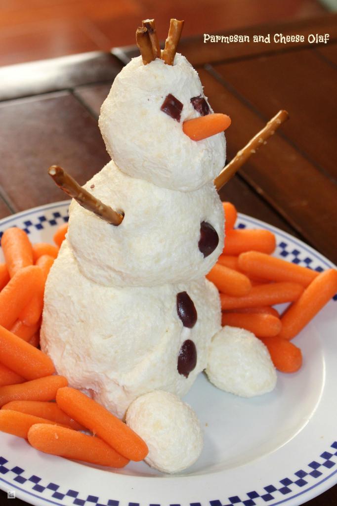 Parmesan Cream Cheese Olaf